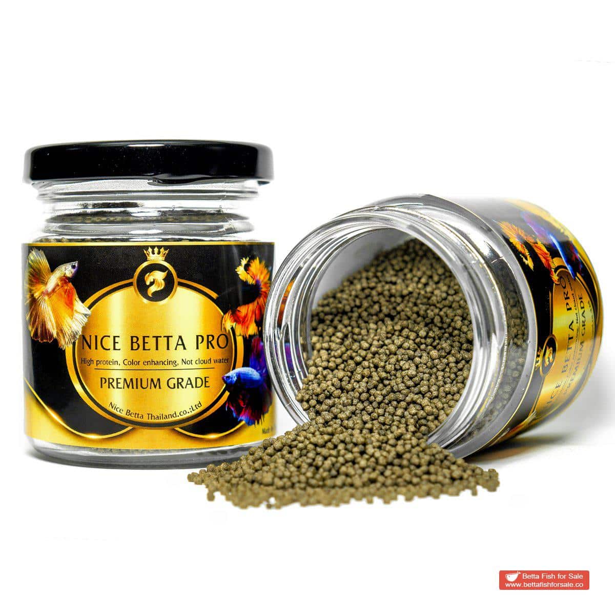 Premium Betta Fish Food Pellets